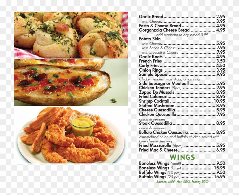 Appetizers - Garlic Bread Clipart #4638814