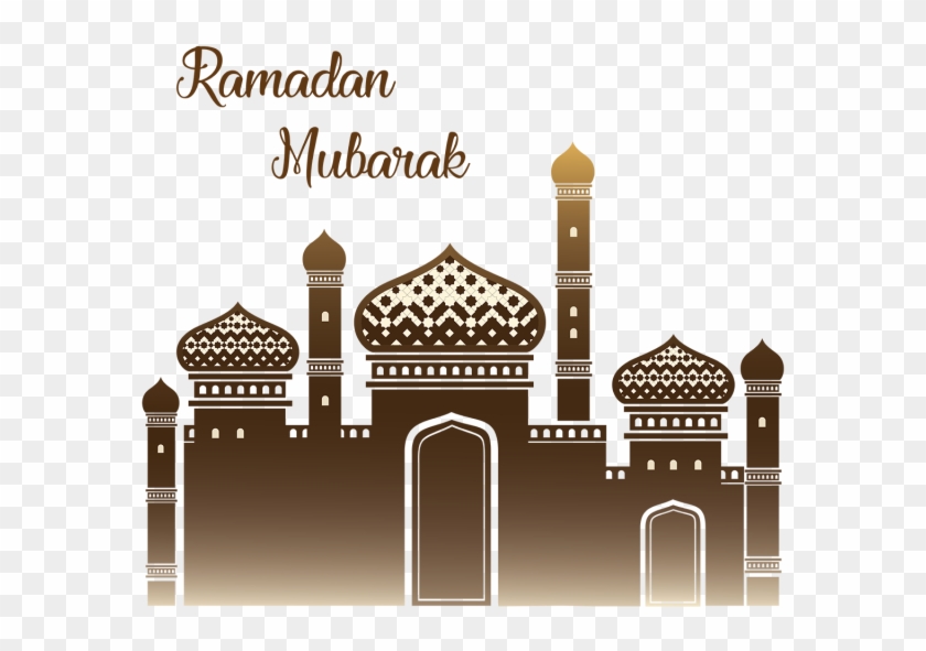 Image Transparent Stock Mosque Vector Ramadan Kareem - Illustration Clipart
