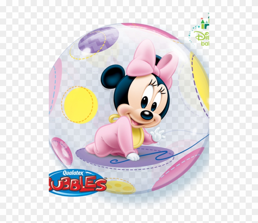 Burbuja Minnie Bebe Mickey Png Minnie Mouse Baby Clipart Pikpng