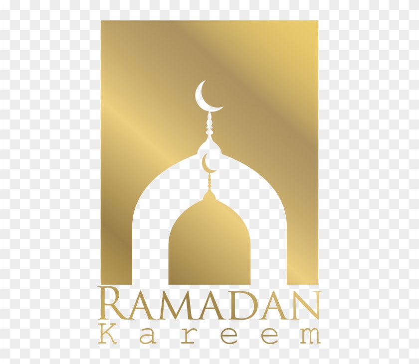 Ramadan Kareem Design - Holy Places Clipart