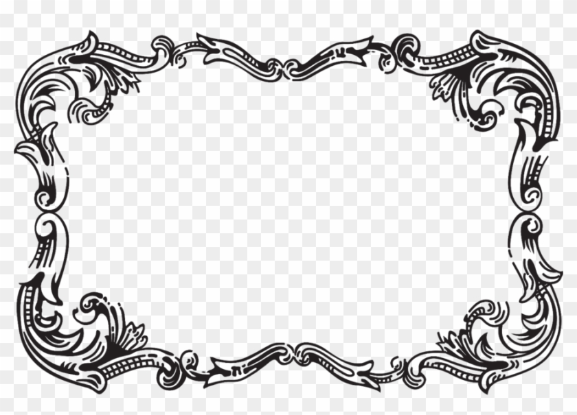 Frame Clip Fancy - Trang Trí Văn Bản - Png Download