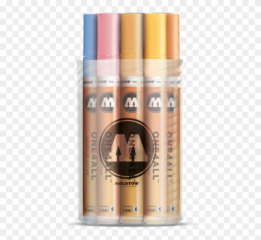 Molotow 227hs Pastel Kit - Molotow One4all Acrylic Paint Marker Set Clipart #4639332