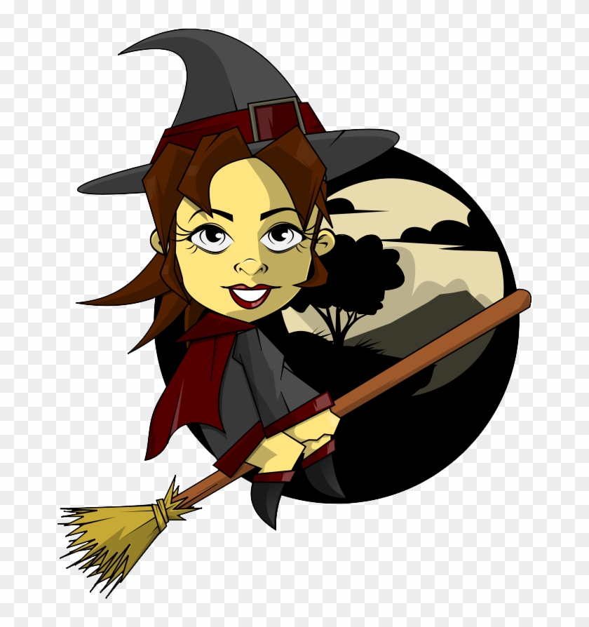 Free To Use Public Domain Witch Clip Art - Decoracion Pr Trabadas - Png Download