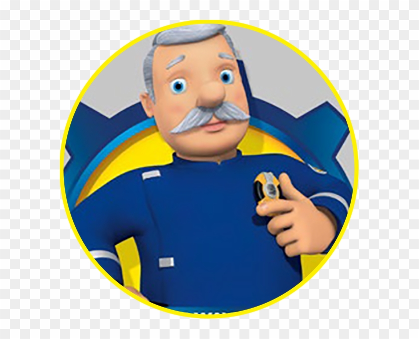 Firefighter Clipart Five - Capitano Steele Sam Il Pompiere - Png Download #4639908