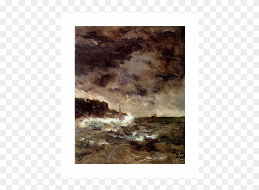 Alfred Stevens Stormy Night Clipart #4640061