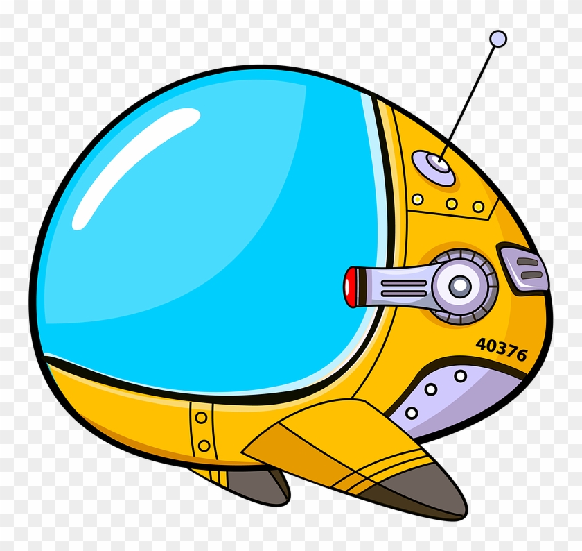 Spaceship Space Fantasy Futuristic Universe Clipart