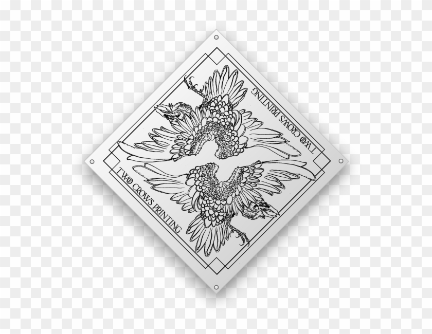 A Simple Square Shape Can Be Turned To It's Side And - Red-tailed Hawk Clipart #4640464