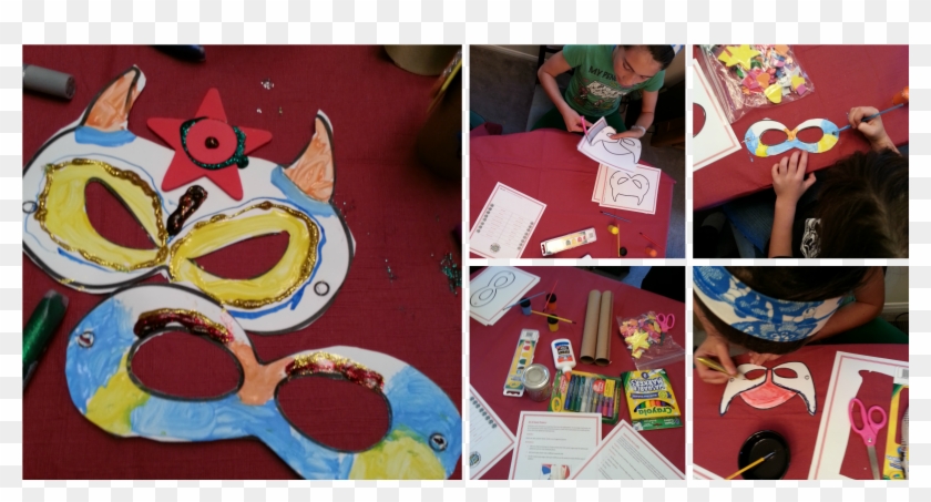 Super Hero Masks Diy Clipart