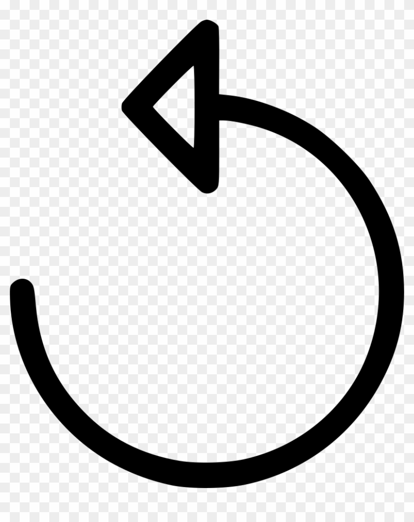 Arrow Circular Turn Rotation Rotate Svg Png Icon Clipart