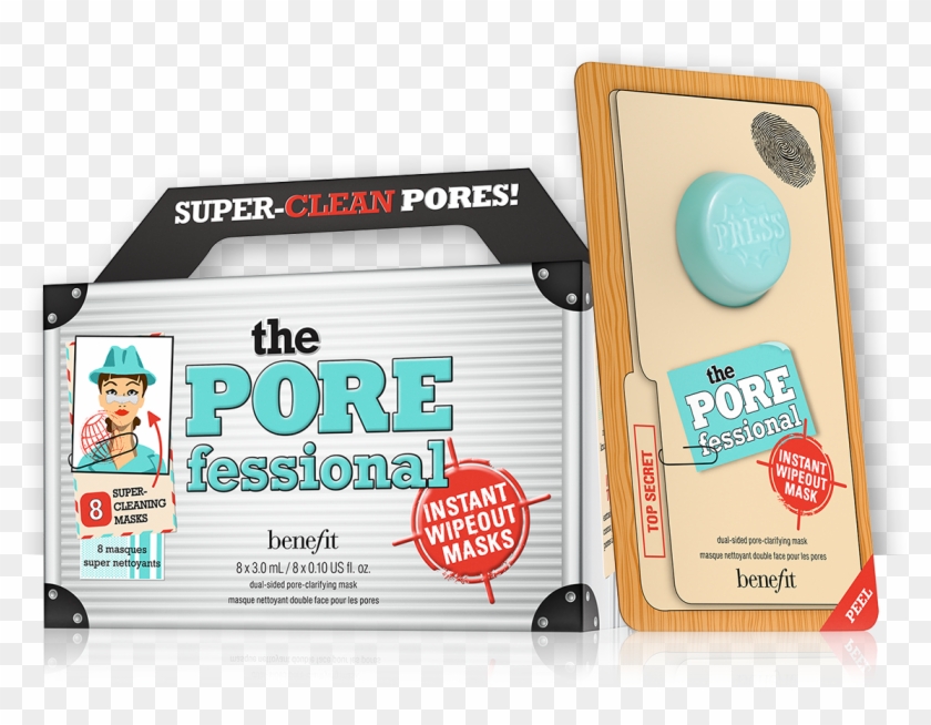 The Porefessional Instant Wipeout Mask Hero - Instant Wipeout Mask Benefit Clipart