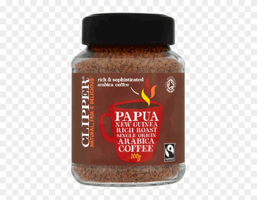 Organic Instant Coffee - Clipper Papua New Guinea - Png Download #4641406