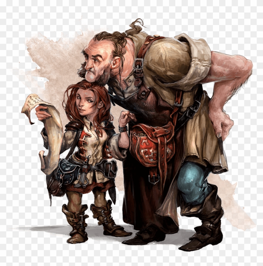 I Always Liked This Version Of The Halfling - Dungeons And Dragons New Year Clipart