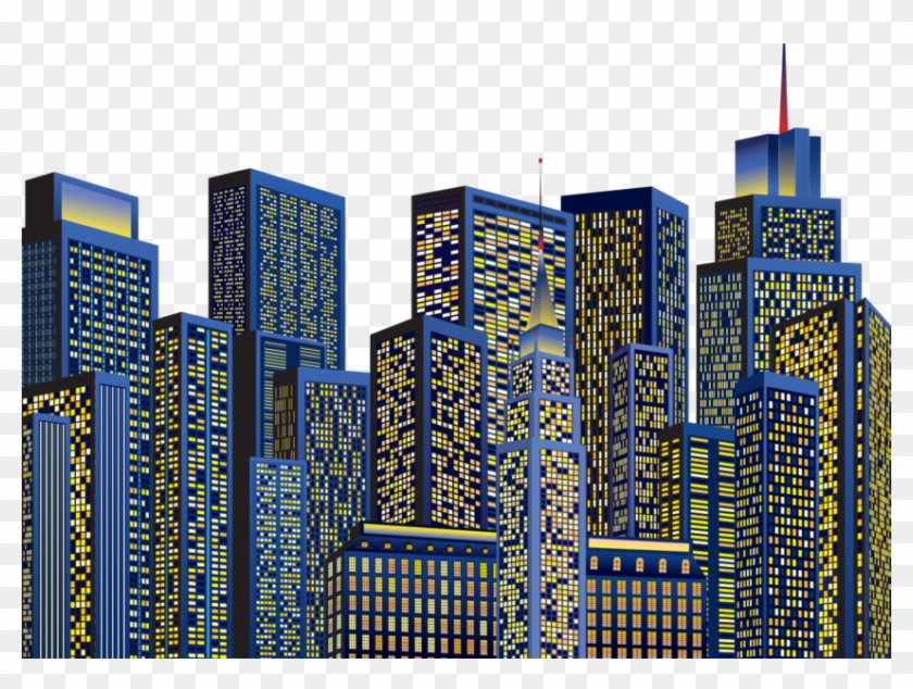 City Night - Night City Transparent Clipart