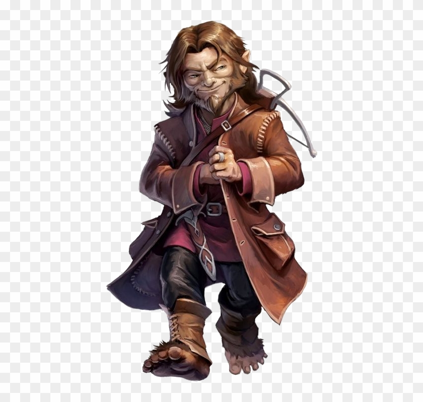 Bom Turnvalor, Halfling Thief - D&d Halfling Rogue Art Clipart