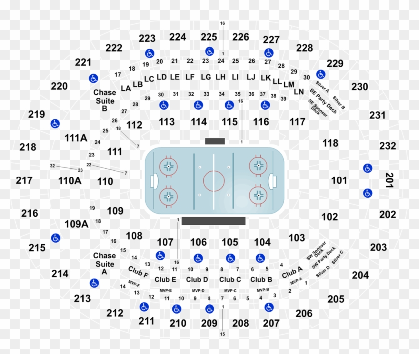 Orlando Solar Bears Vs Florida Everblades Tickets On - Amway Center Section 102 Row 13 Clipart #4642873