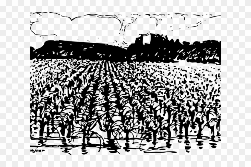 Clipart Wallpaper Blink - Crops Clipart Black And White - Png Download