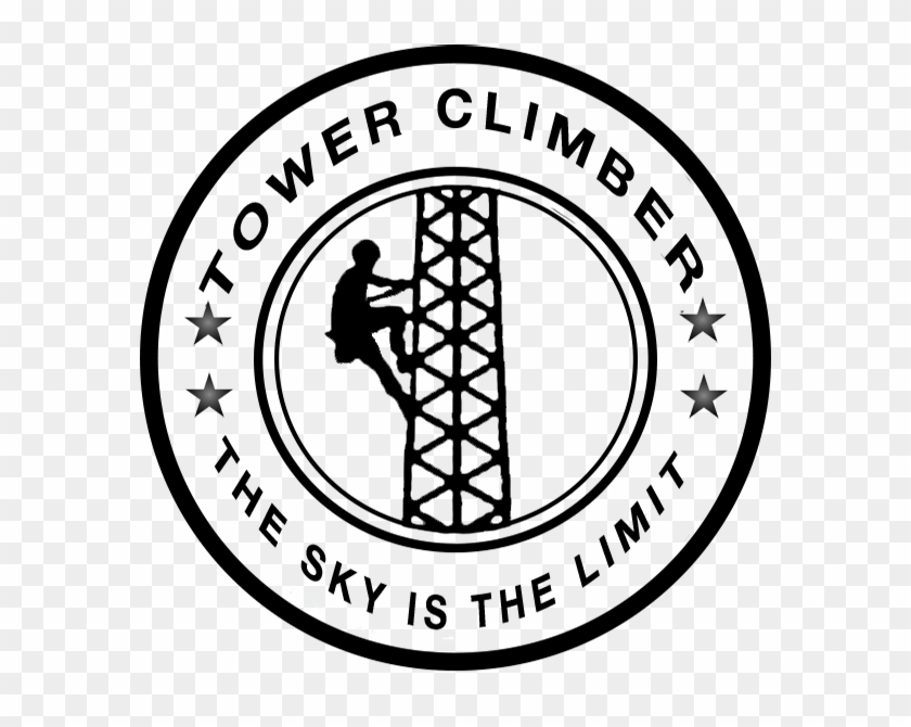 Tower Climber Logo Clipart