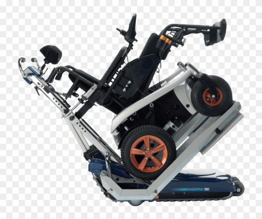 Sherpa N959/ Tracked Stair Climber With Ramps For Electric - Rampalı Tekerlekli Sandalye Clipart #4643661