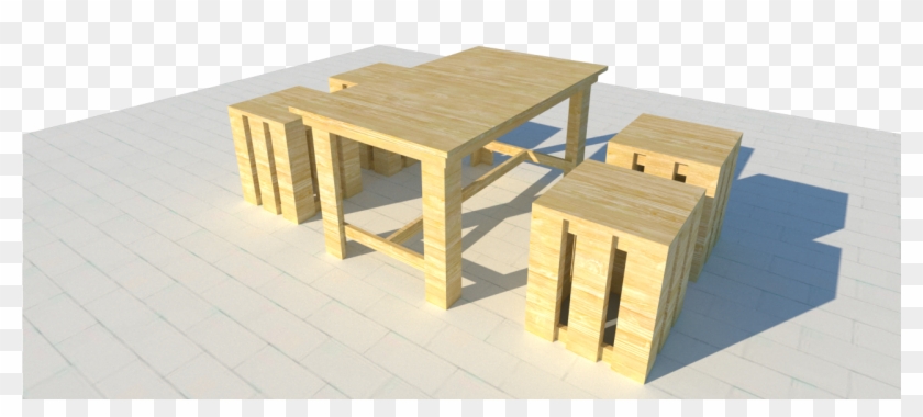 Meja Kursi Kafe View Detile Size Video On Youtube Wooden - Plywood Clipart #4643781