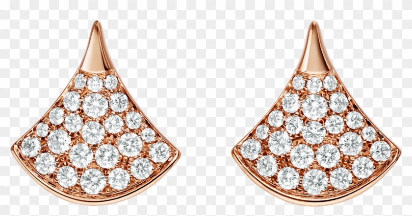 Divas' Dream Stud Earrings In 18 Kt Rose Gold, Set - Earring Clipart #4644038