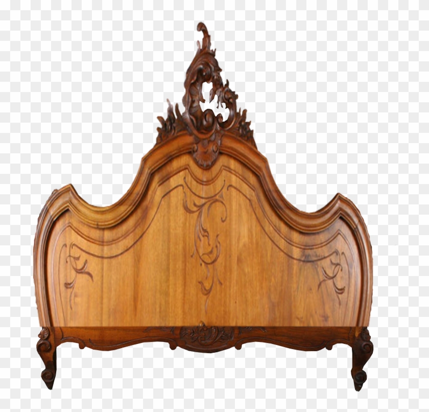 Photo 1stdibs Headboard Bed Frame Ornate Antique Vintage4 - Bed Frame Clipart #4644301