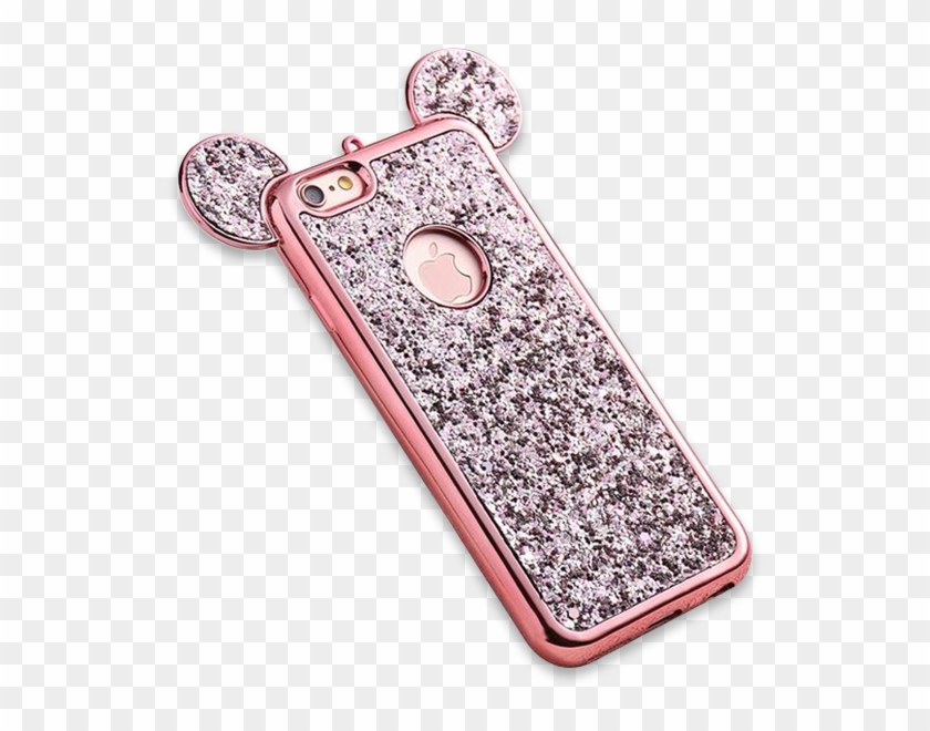 242-luxury Bling Sequins Silicone Case For Iphone - Iphone 6 S Plus Cute Glitter Cases Clipart #4644856