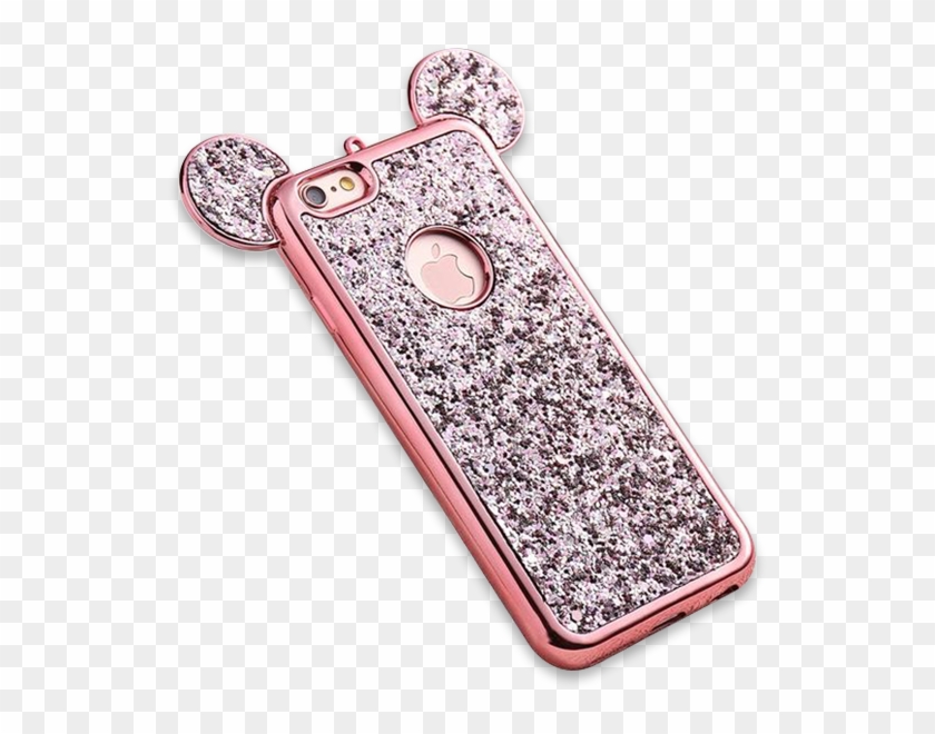 242-luxury Bling Sequins Silicone Case For Iphone - Iphone 6 S Plus Cute Glitter Cases Clipart