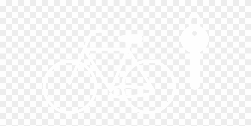 Bike Rental/> - Johns Hopkins Logo White Clipart