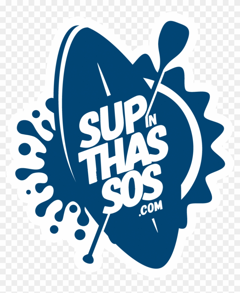 Thassos Water Sports Paddling, Kayak - Illustration Clipart #4645188