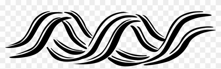 Vector Illustration Of Electrical Wave Pattern Clipart