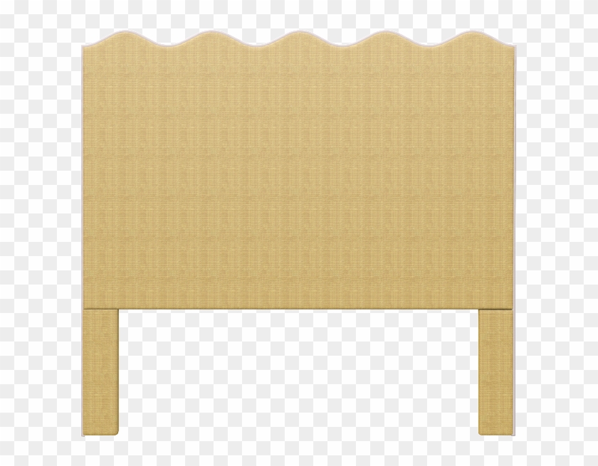 Wave Headboard In Natural Raffia - Wave Headboard Clipart