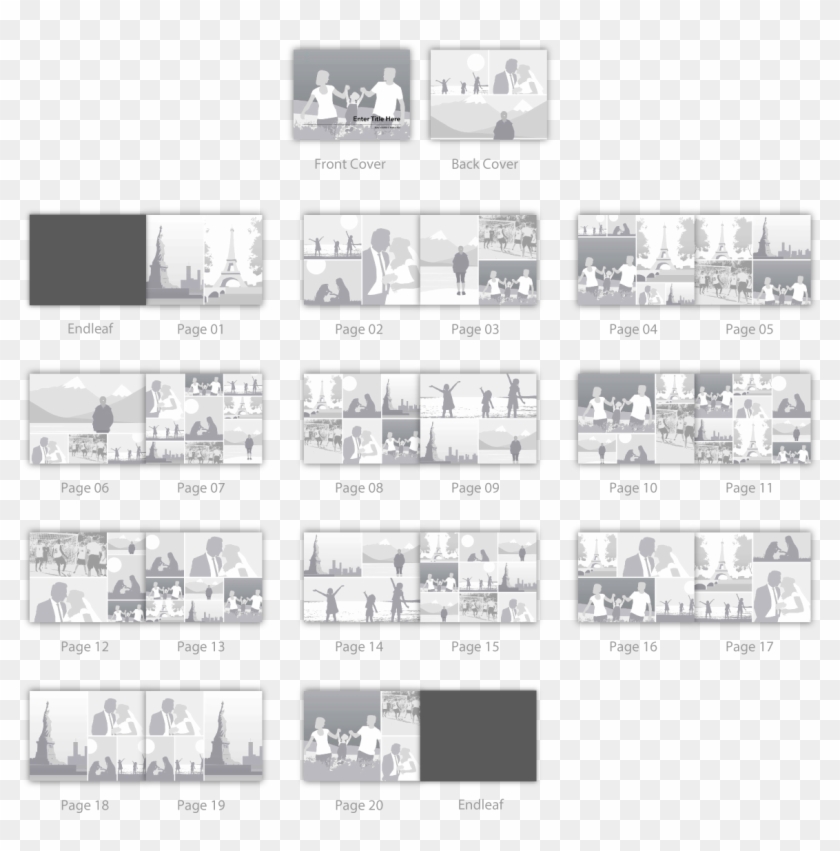 Templates - Monochrome Clipart