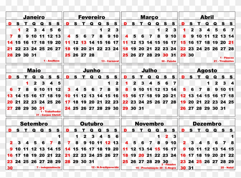 Ainda Sobre 'calendários 2018', Para Você Que Gosta - Calendario 2019 Year Clipart