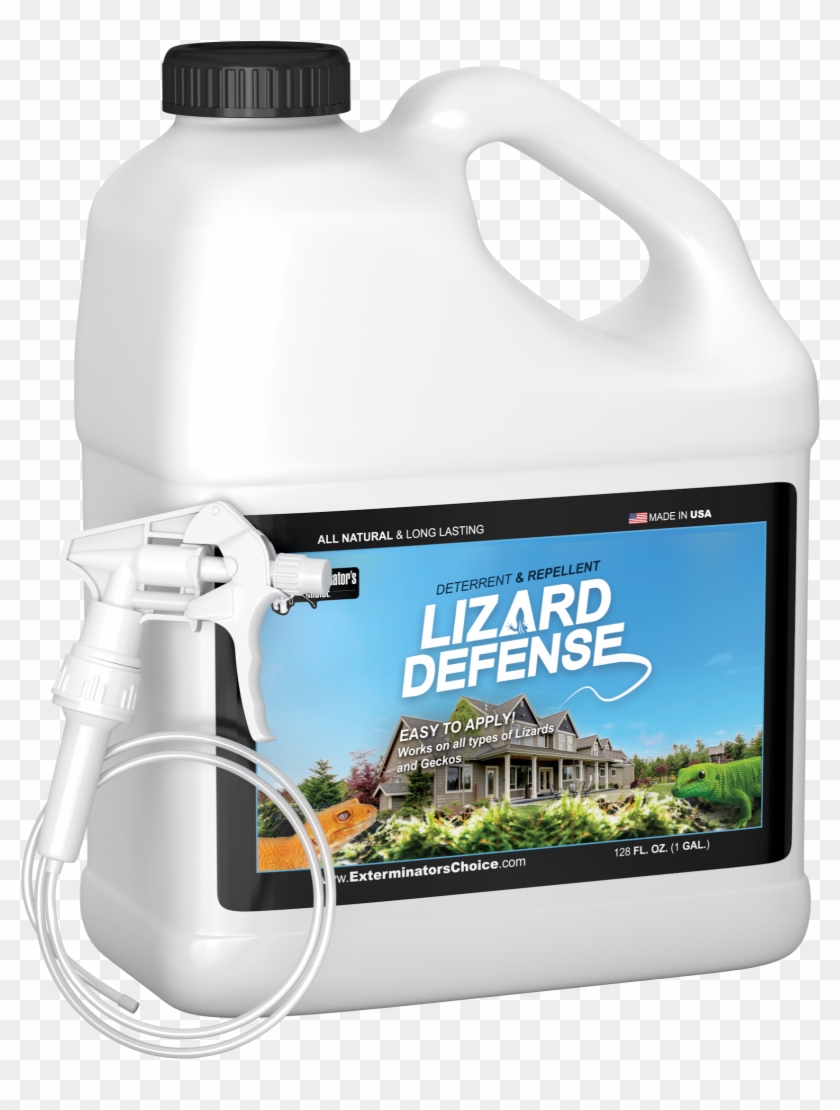 Lizard Defense All Natural Deterrent And Repellent - Spray For Mice Clipart