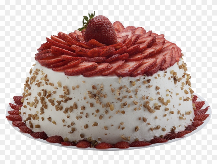 Fresas Con Crema - Fruit Cake Clipart #4646527