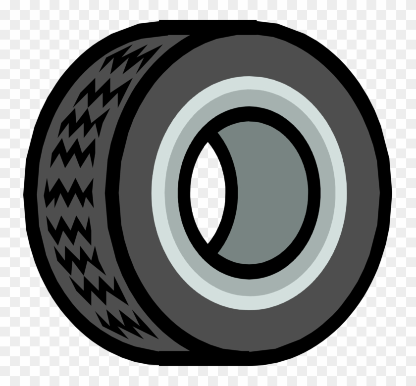Vector Illustration Of Modern Pneumatic Rubber Tire - Reifen Clipart - Png Download