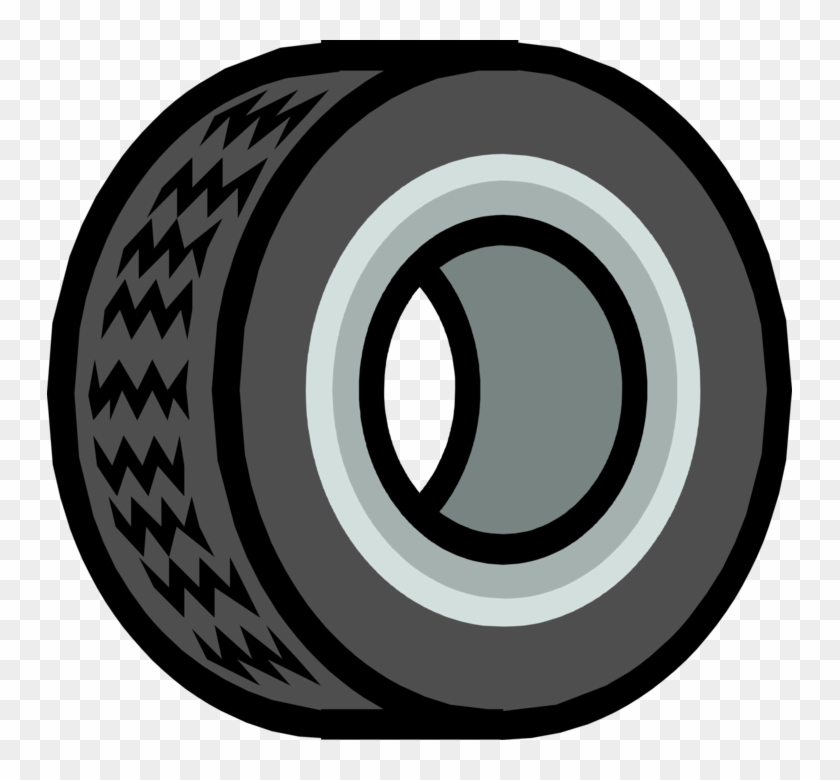 Vector Illustration Of Modern Pneumatic Rubber Tire - Reifen Clipart - Png Download #4646566