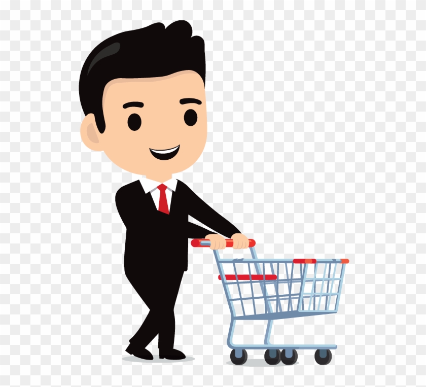 Creación De Carrito De Compras Online - Cartoon Clipart #4646605