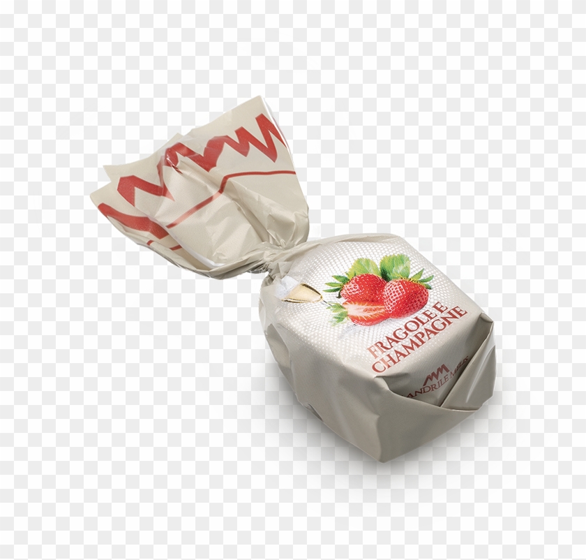 Praliné Con Crema De Fresas Y Champaña - Chocolate Clipart
