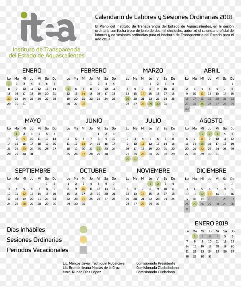 Calendario - Graphics Clipart