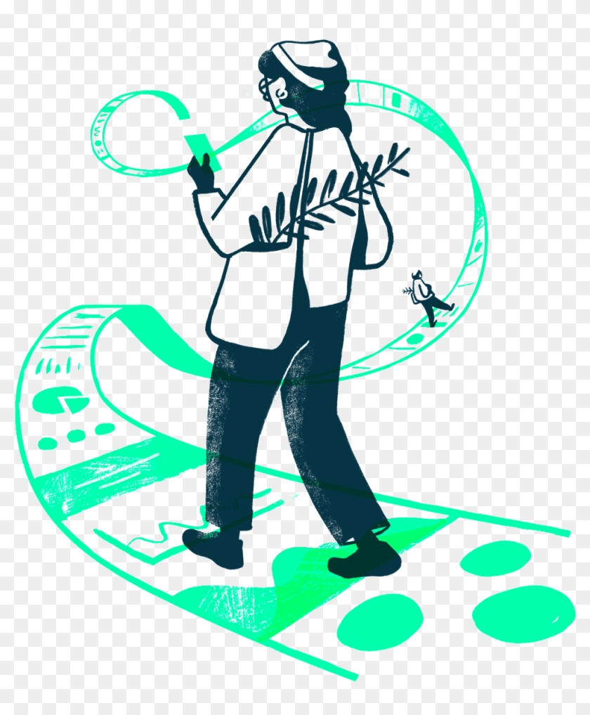 I Ask Questions - Illustration Clipart
