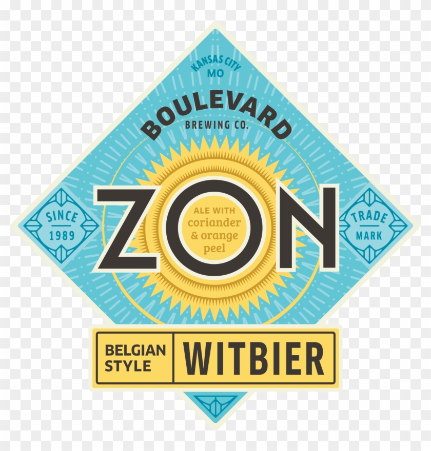 Zon Belgian-style Witbier - Boulevard Beer Zon Clipart #4646963
