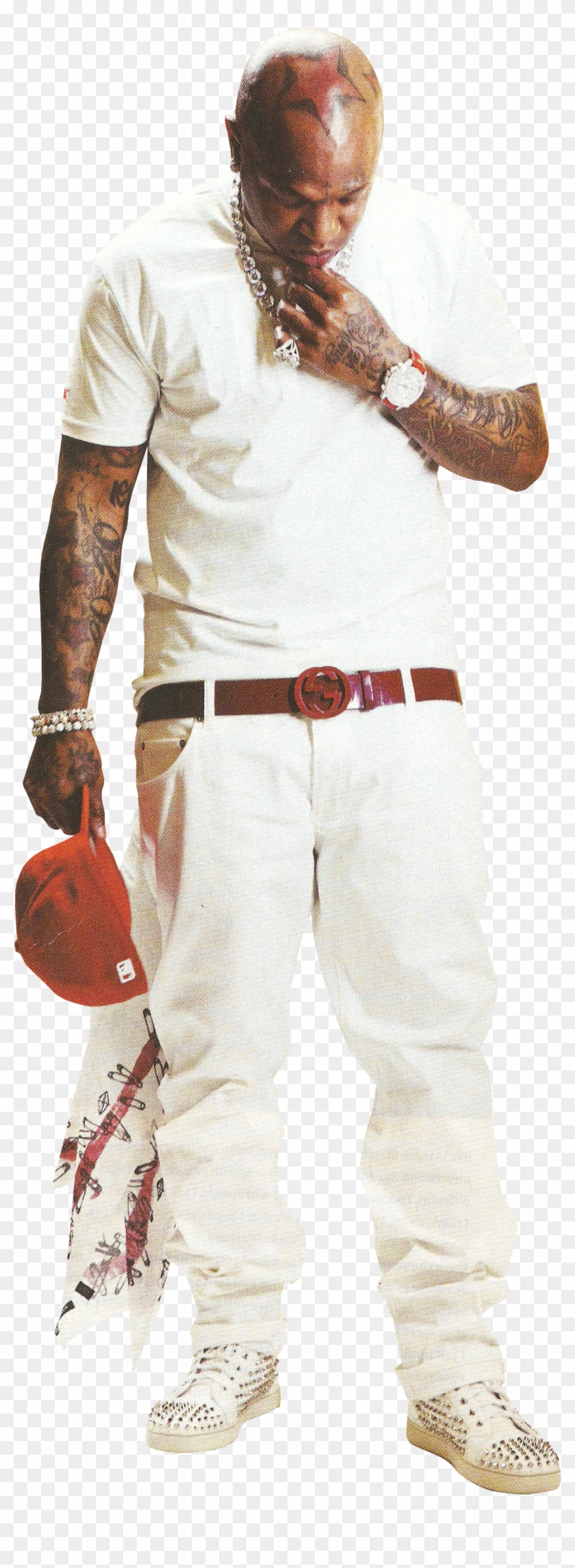 I Scanned This From Xxl - Birdman Red Gucci Belt Clipart