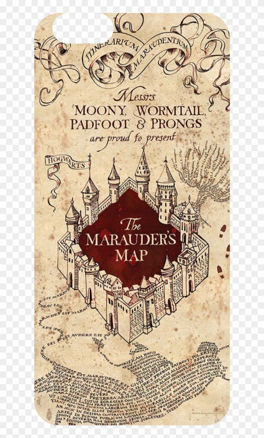 Model Image Graphic Image - Harry Potter Marauders Map Clipart