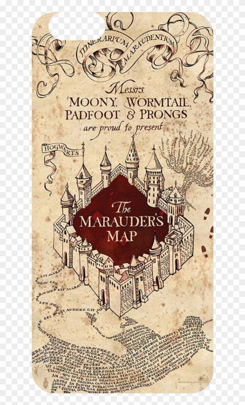 Model Image Graphic Image - Harry Potter Marauders Map Clipart #4647268