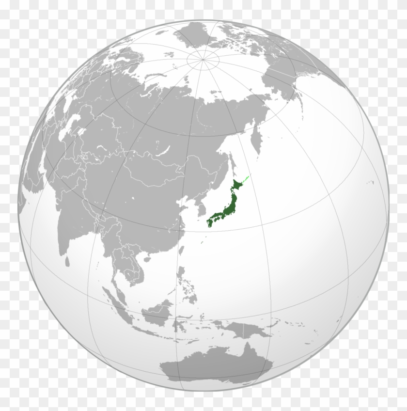 Copy Japan On The World Map X - Music Industry In Thailand Clipart #4647380