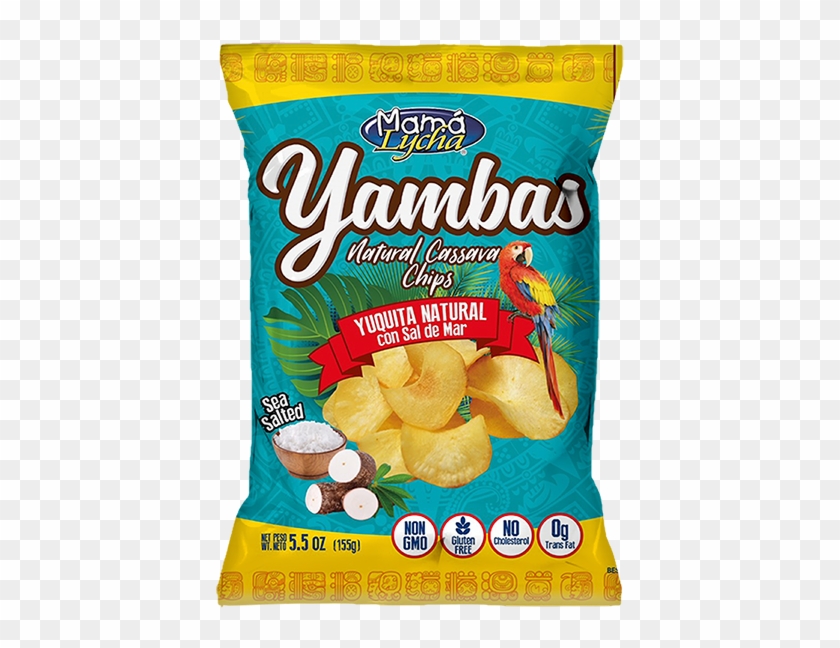 Yambas Yuca Natural Con Sal De Mar 24/3 - Mama Lycha Clipart #4647470