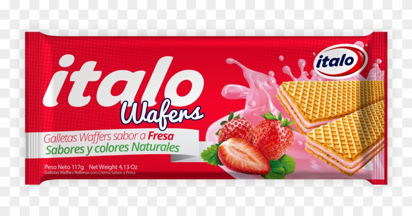 Galleta Wafer Rellena De Crema - Italo Clipart