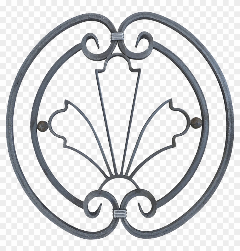 Daisy Motif - Circle Clipart #4647586