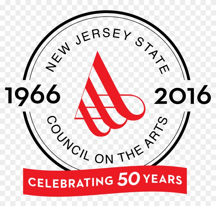 Nj Arts 50th Anniversary Logo Color - New Jersey State Council On The Arts Clipart #4647636